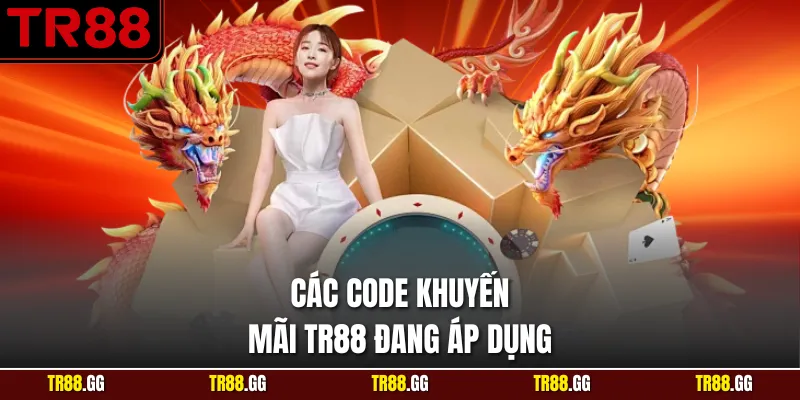 Các code khuyến mãi TR88 đang áp dụng